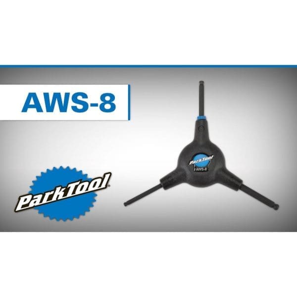 (Tool AWS-8) Dụng cụ sửa xe đạp Parktool 3-WAY BALL END HEX WRENCH — 4MM/5MM/6MM - Ảnh 1