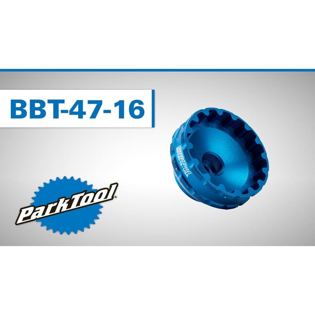 BBT-47-16-1 (Tool BBT-47-16) Dụng cụ tháo trục giữa xe đạp hiệu Parktool BOTTOM BRACKET TOOL — 16-NOTCH - Ảnh 1