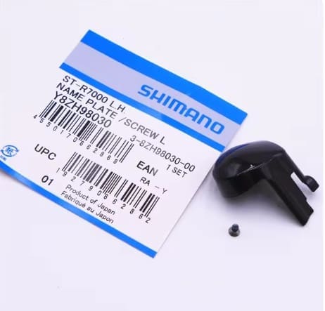 Mặt nạ tay lắc ST-7000 Y8ZH98030 L.H-1 Mặt nạ tay lắc Shimano Name Plate R/L Fixing Screw ST-R7000 - Ảnh 7