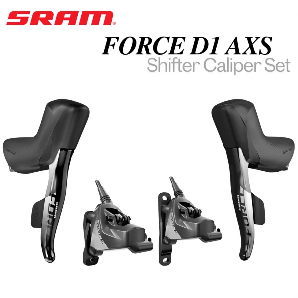 Tay lắc Sram Force D1 Axs kèm dây dầu, heo dầu trước 12s Brake/Shifter & Caliper - Ảnh 1
