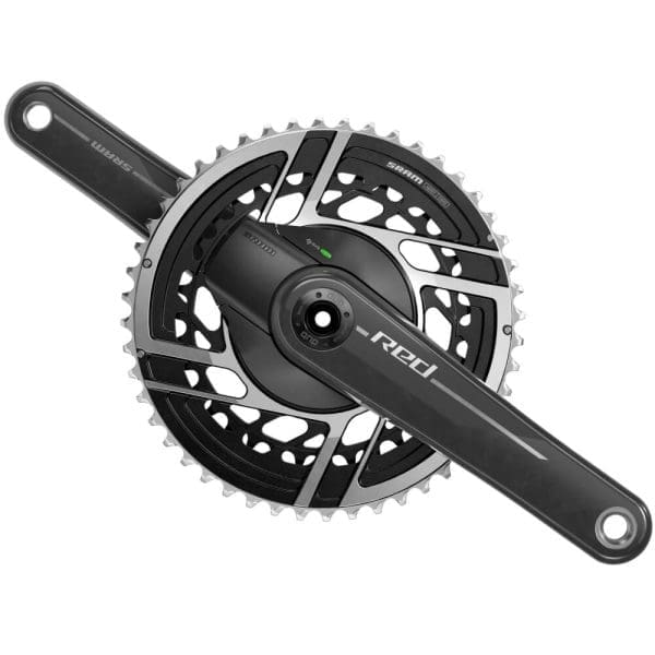 Giò dĩa xe đạp hiệu SRAM RED E1 AXS 12 speed Power Meter Crankset - Ảnh 1