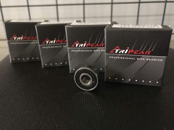#606 (6x17x6mm) , Tripeak Bạc đạn bánh Bearing A3 (ABEC 3) - Ảnh 4
