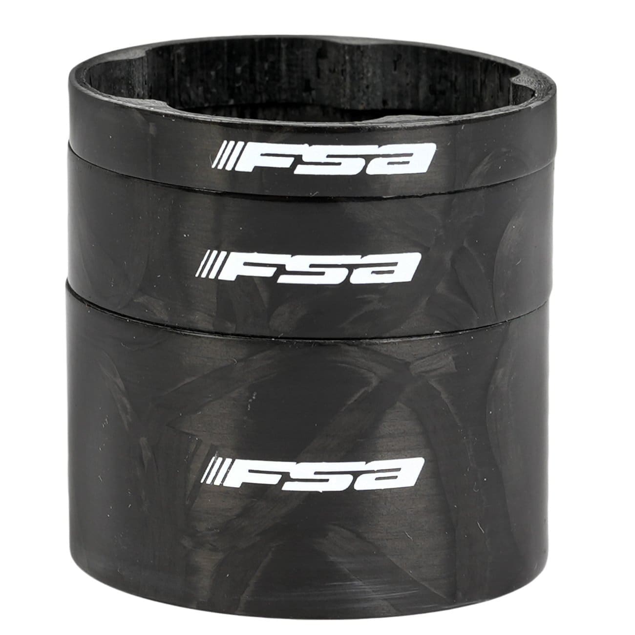 Spacer chêm FSA H2373(5 khía trong)Carbon 1-18-2 Spacer chêm FSA H2373, Carbon 1-1/8 (tròn,5 khía trong) dày 5mm / 10mm / 20mm - Ảnh 2