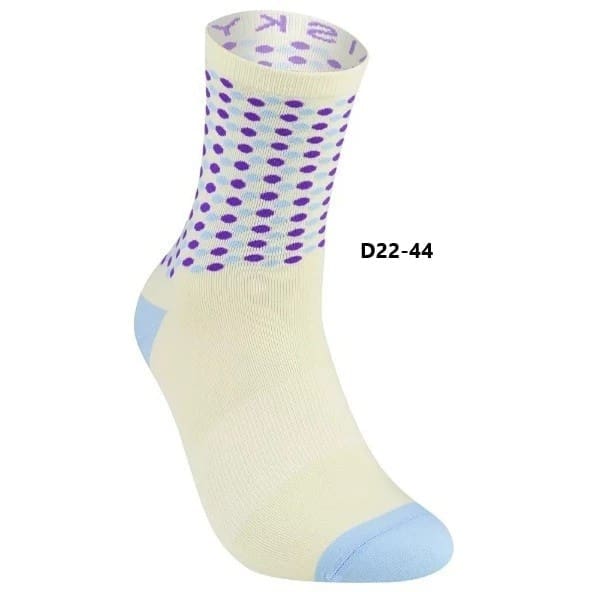 Vớ Baisky 118160206 Cream Purple-1 Vớ xe đạp Baisky Sport Socks, freesize, màu Cream Purple - Ảnh 1