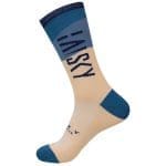 Vớ xe đạp Baisky Sport Socks, freesize, màu Cream/Dark Blue - Ảnh 3