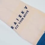 Vớ xe đạp Baisky Sport Socks, freesize, màu Cream/Dark Blue - Ảnh 6