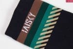 Vớ xe đạp Baisky Sport Socks, freesize, màu Black/Green/Brown - Ảnh 6