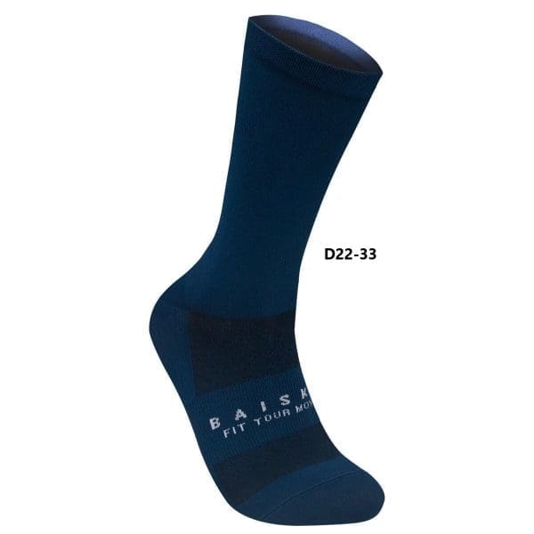 Vớ xe đạp Baisky Sport Socks, freesize, màu PURITY DarkBlue - Ảnh 1