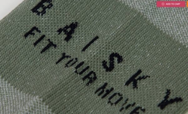 Vớ xe đạp Baisky Sport Socks, freesize, màu PURITY Green - Ảnh 6