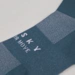 Vớ xe đạp Baisky Sport Socks, freesize, màu PURITY Blue Gray - Ảnh 4