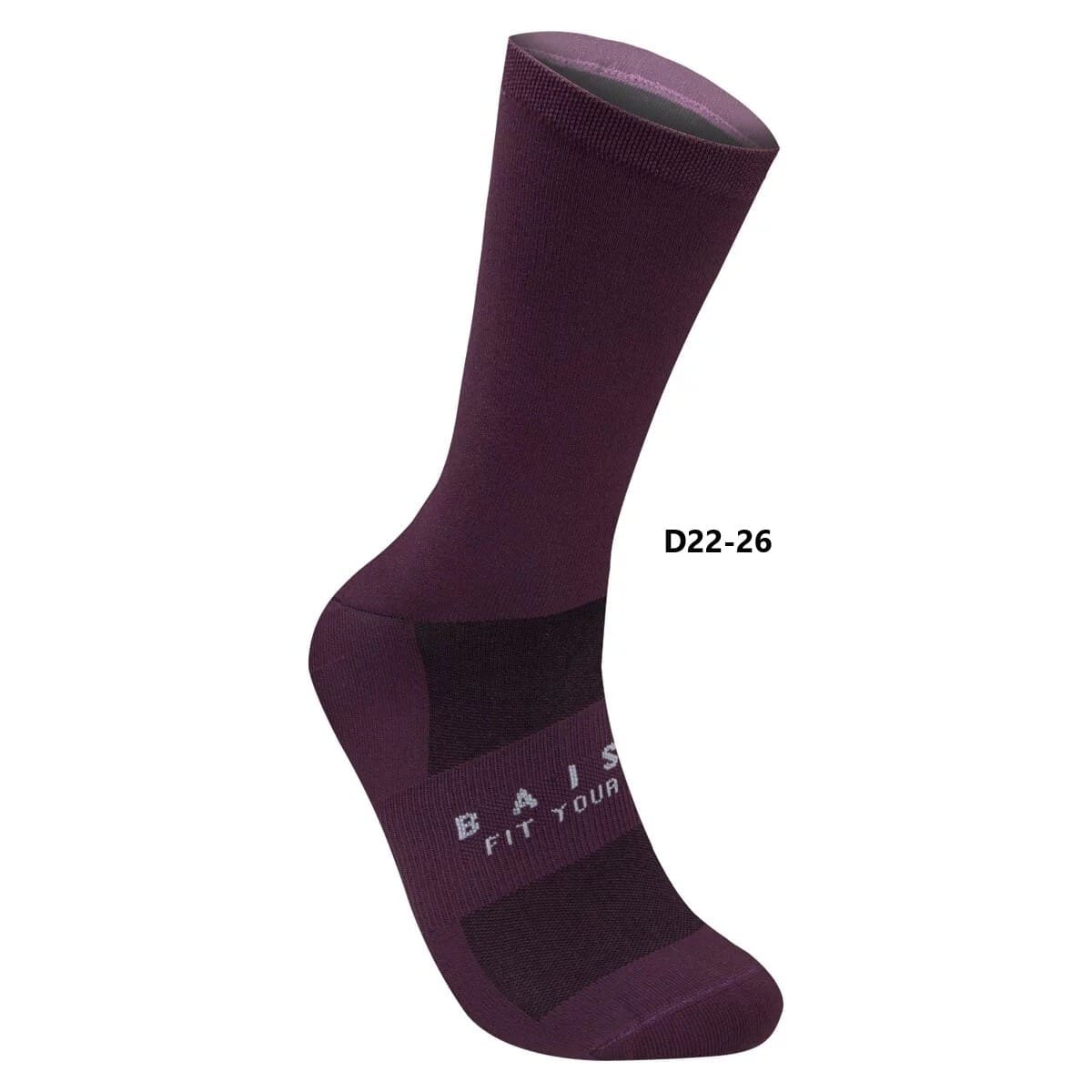 Vớ Baisky 220119019 PURITY purple-1 Vớ xe đạp Baisky Sport Socks, freesize, màu PURITY purple - Ảnh 1