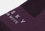 Vớ xe đạp Baisky Sport Socks, freesize, màu PURITY purple - Ảnh 6
