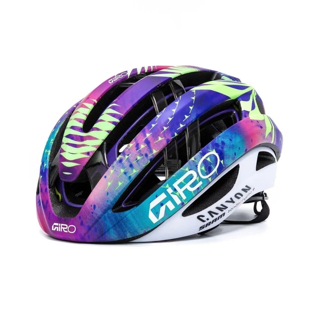 Nón Aries Spherical AF màu TEAM CanyonSram-1 Nón bảo hiểm xe đạp, hiệu Giro Aries Spherical AF, màu TEAM Canyon/Sram - Ảnh 1