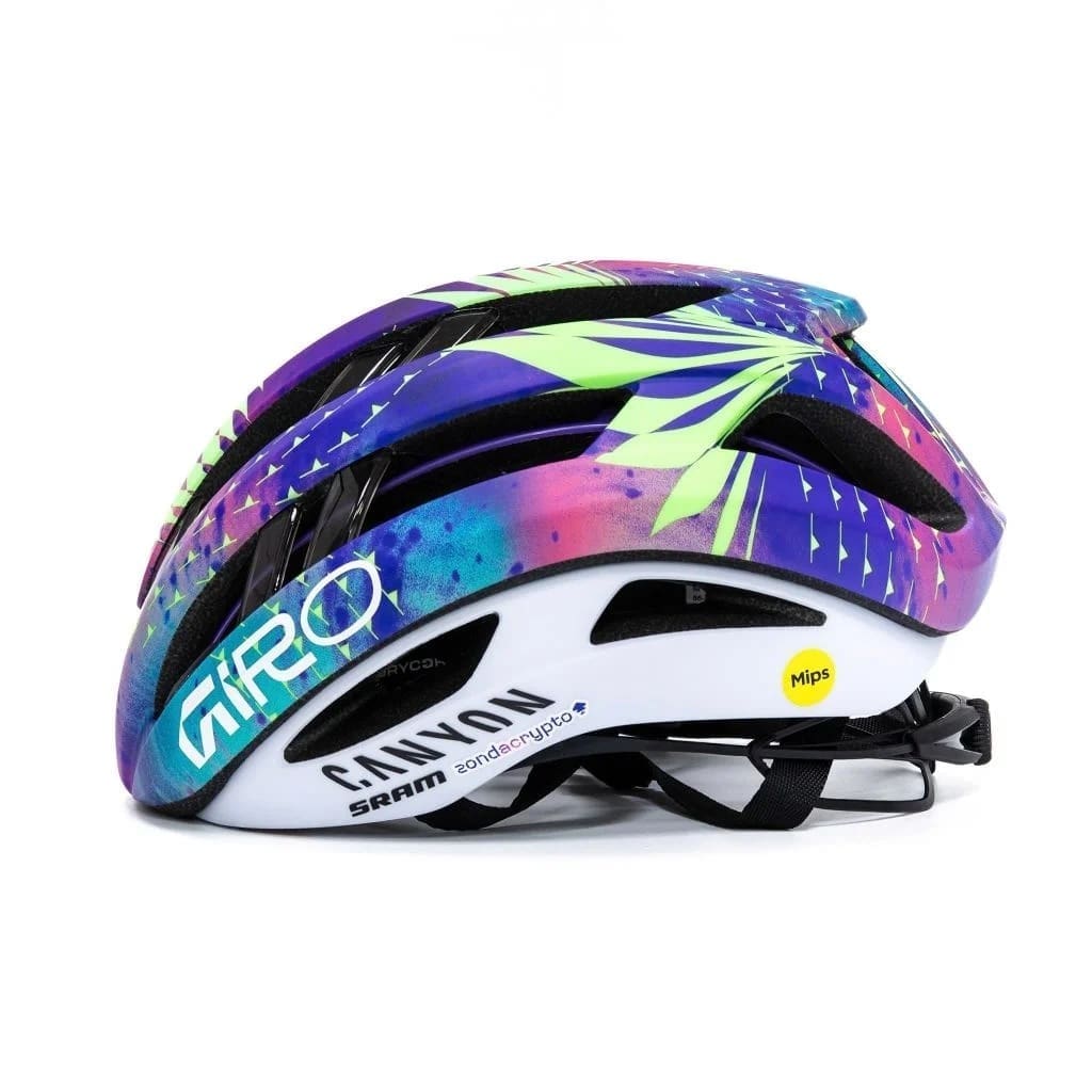Nón Aries Spherical AF màu TEAM CanyonSram-2 Nón bảo hiểm xe đạp, hiệu Giro Aries Spherical AF, màu TEAM Canyon/Sram - Ảnh 2