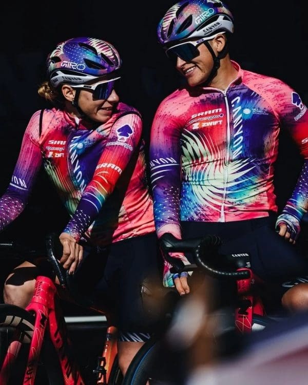Nón bảo hiểm xe đạp, hiệu Giro Aries Spherical AF, màu TEAM Canyon/Sram - Ảnh 5