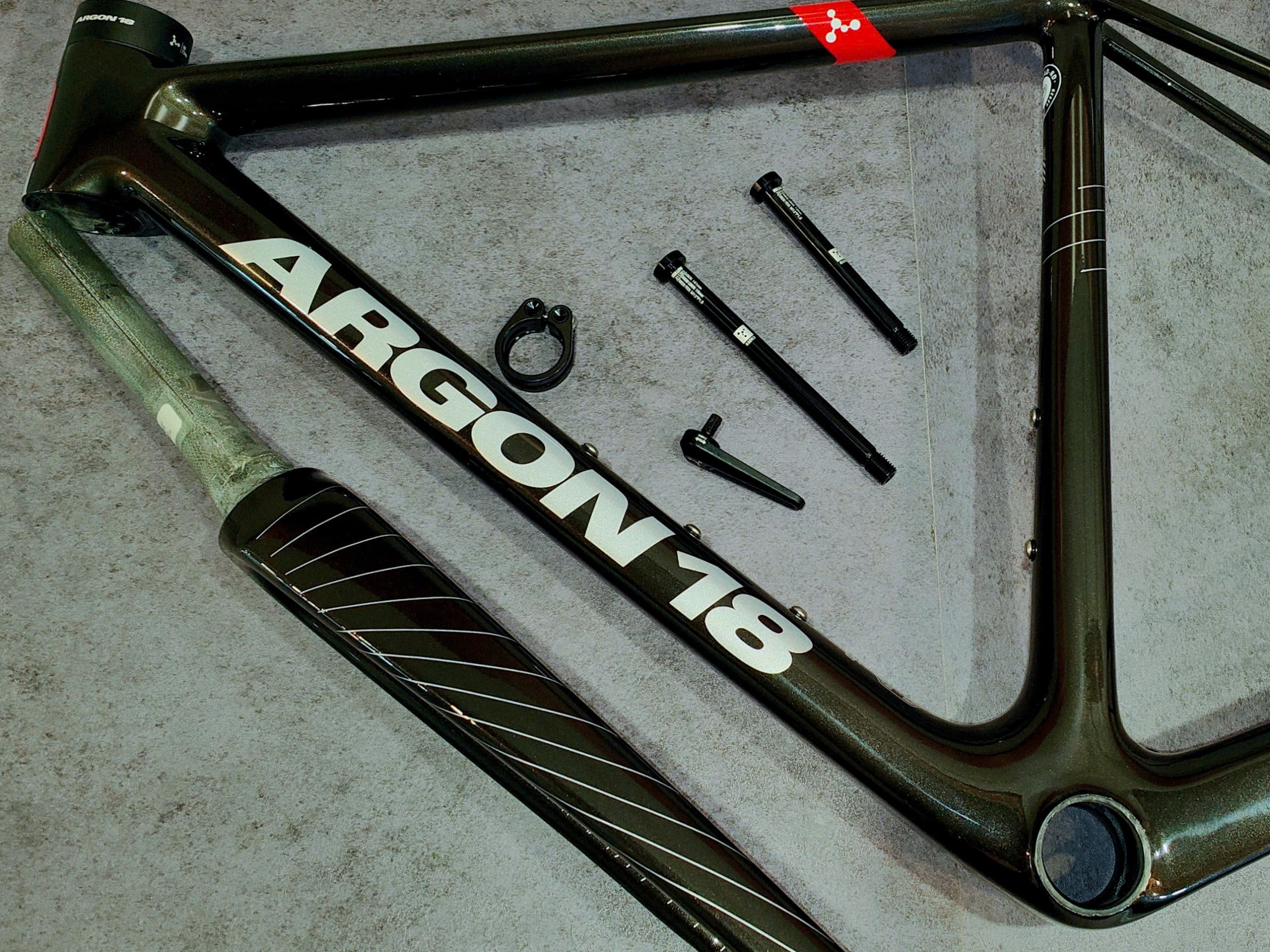 Sườn xe đạp Gallium CS Disc Black XS-2 Sườn xe đạp Argon18 Gallium CS Disc - Ảnh 7