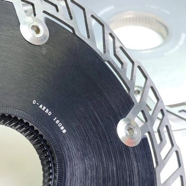 Dĩa thắng Chaser Aerotor Rotor Centerlock Aero Rotor 104g Roadbike Disc Brake TT Time Trail Triathlon 140mm/160mm Aero - Ảnh 3