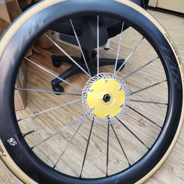 Dĩa thắng Chaser Aerotor Rotor Centerlock Aero Rotor 104g Roadbike Disc Brake TT Time Trail Triathlon 140mm/160mm Aero - Ảnh 5