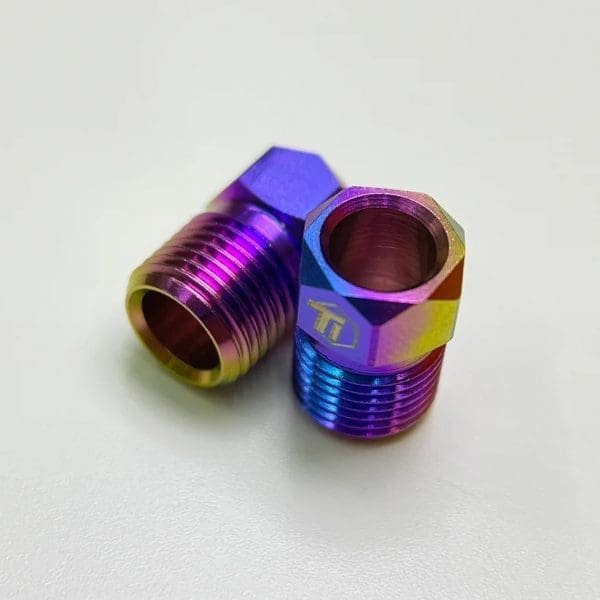 1 con Ốc bắt dây dầu vào heo dầu hiệu Ti-parts, Titanium Hose Nut for Shimano Road & MTB Hydraulic Disc Brake Hose Nut Anti Rust Maintenance Screw Bolt Nut - Ảnh 12