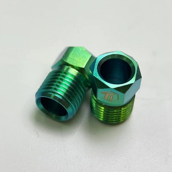1 con Ốc bắt dây dầu vào heo dầu hiệu Ti-parts, Titanium Hose Nut for Shimano Road & MTB Hydraulic Disc Brake Hose Nut Anti Rust Maintenance Screw Bolt Nut - Ảnh 11