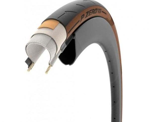 Vỏ xe đạp Pirelli P-Zero Race RS, Tubuless TLR, size 700, màu vàng Brown-Classic - Ảnh 4