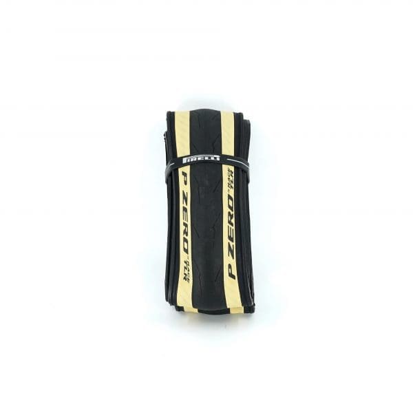 Vỏ xe đạp Pirelli P-Zero Race RS, Tubuless TLR, size 700, màu vàng Cream - Retro - Ảnh 5