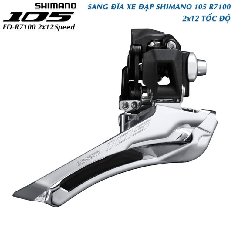 FD-7100-1 Sang dĩa, cùi đề trước Shimano 105 12s FD-R7100 IFDR7100F - Ảnh 1