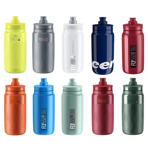 Bình nước gắn khung xe đạp ELITE Fly - 550ml - Ảnh 1
