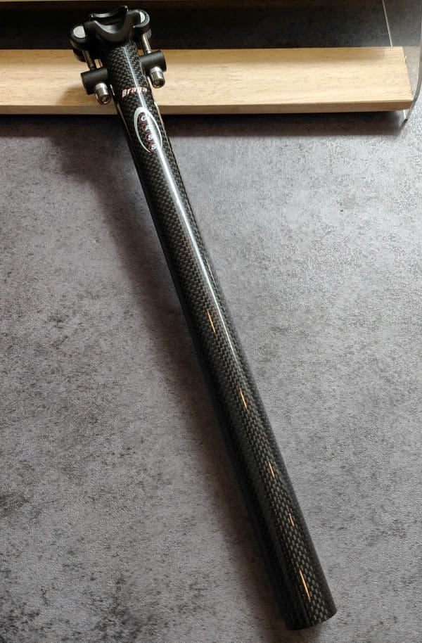 Cốt yên Braga SB0, size 27.2mm, chất liệu Carbon dài 400mm (Hàng không hộp) - Ảnh 1