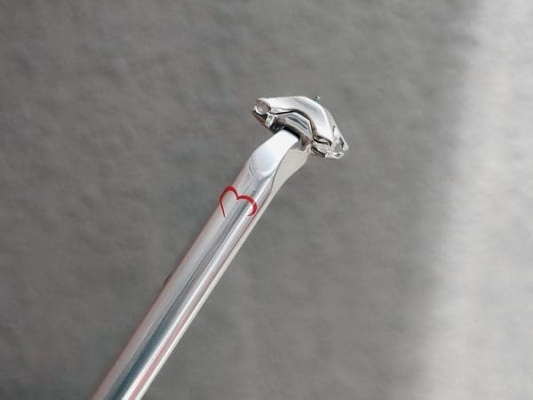 Cốt yên Derosa, size 27.2mm, chất liệu nhôm, dài 300mm (Hàng không hộp) - Ảnh 2