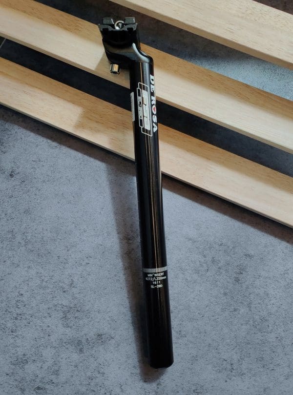 Cốt yên FSA SL280 De Rosa , size 27.2mm, chất liệu nhôm, dài 350mm (Hàng không hộp) - Ảnh 1