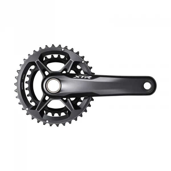 Giò dĩa xe đạp MTB, Shimano FC-M9120, 175mm 38-28T 12 speed (hàng không hộp) - Ảnh 1