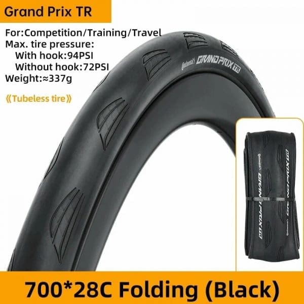1 cái Vỏ/lốp xe đạp đua Continental Grand Prix TR size 700C (1pc) (HÀNG KHÔNG HỘP) - Ảnh 6