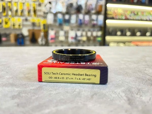 (HS-095) 46.9x37x7mm, 45°/45° Bạc đạn chén cổ Tripeak Headset Grade 3 Ceramic Coated Bearing - Ảnh 2