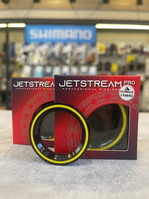 (HS-108) 41.8x30.5x8mm, 45°/45° Bạc đạn chén cổ Tripeak Headset Grade 3 Ceramic Coated Bearing - Ảnh 1