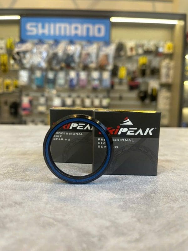 (HS-111) 44x35x5.5mm , 36°/45° Tripeak Bạc đạn chén cổ Sealed AC Bearing with black oxide coating - Ảnh 1
