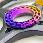 Khóa tool ngoài dĩa thắng Ti-Parts Shimano/sram 3D Printed Titanium Centerlock Rotor Lockring| Shimano SRAM DT Swiss - Ảnh 5
