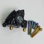 1 con Ốc bắt heo dầu hiệu Ti-parts,Titanium M5 Hex Bolt Upgrade for Road Disc Brake Caliper Mount | R9270 R8170 R9170 R8070 R7170 105 Ultegra Dura Ace Sram Red E1 Force Rival Apex