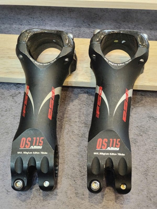 Potang FSA OS115 Alloy - nhôm nắp carbon (hàng không hộp) - Ảnh 1