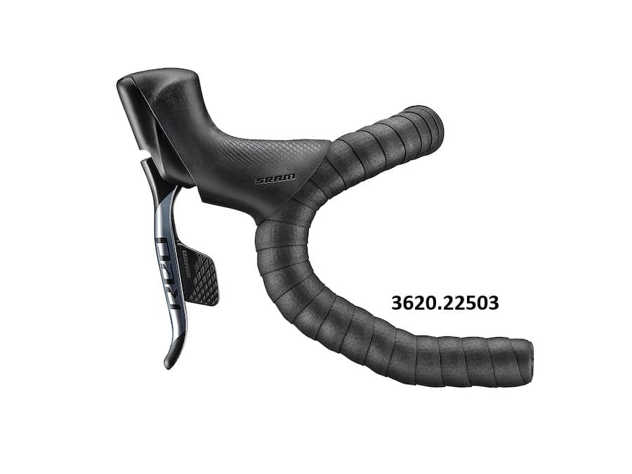 Matte Black 3620.22503-1 Dây quấn ghidong xe đạp hiệu Ciclovation Featherlite – Commuto (No Box) - Ảnh 1