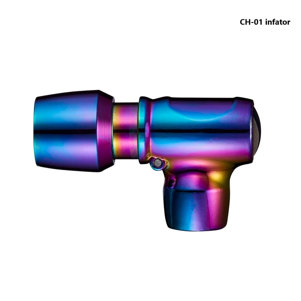 CH-01 infator-1 Đầu Bơm Supacaz QuikFix CO2 Inflator – Oil Slick - Ảnh 1